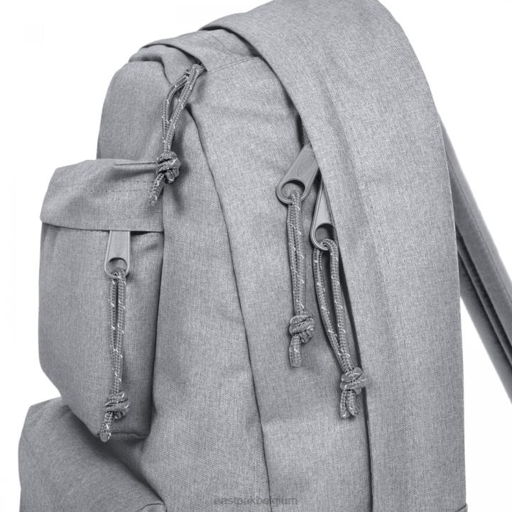 Eastpak gewatteerd dubbel zondag grijs rugzakken J2ZH81
