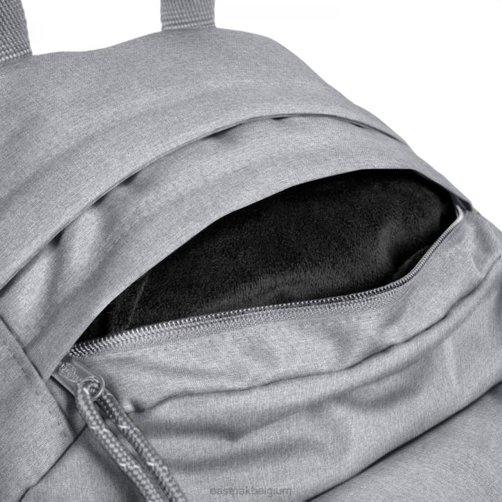 Eastpak gewatteerd dubbel zondag grijs rugzakken J2ZH81