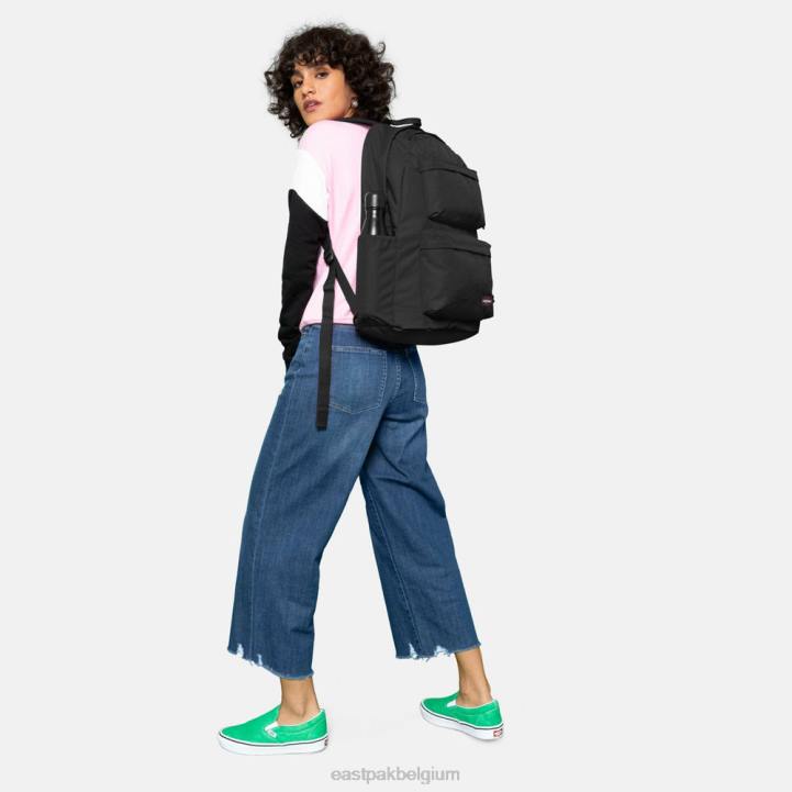 Eastpak gewatteerd dubbel zwart rugzakken J2ZH88