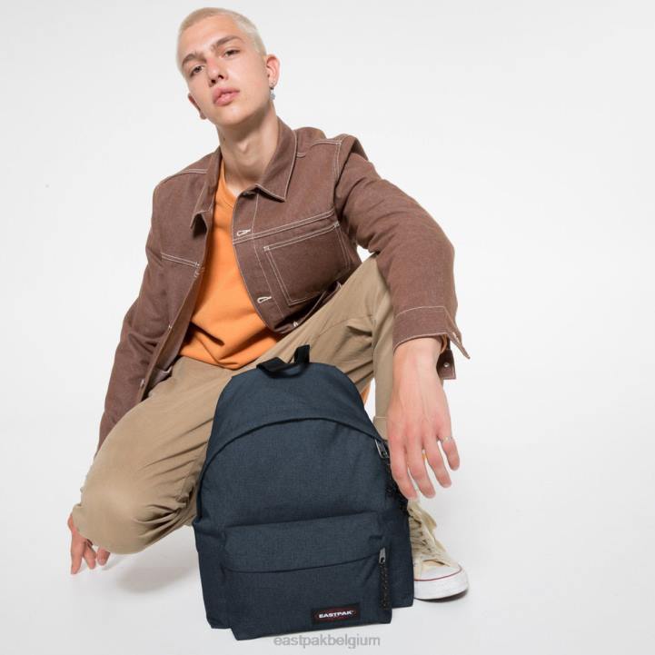 Eastpak gewatteerde pak'r driedubbel denim rugzakken J2ZH101