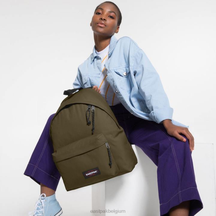 Eastpak gewatteerde pak'r leger olijf rugzakken J2ZH97