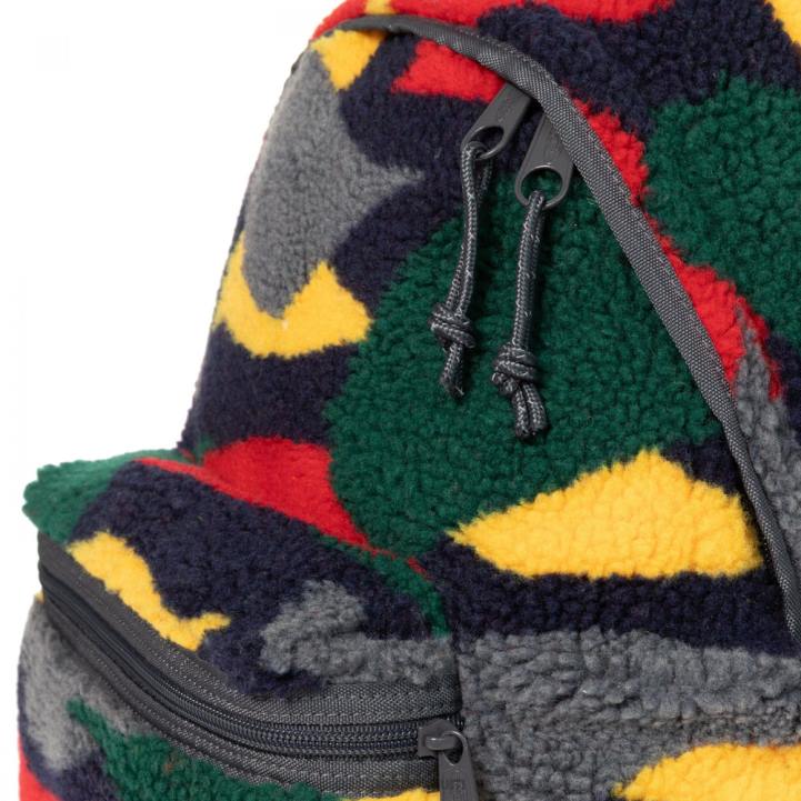Eastpak gewatteerde pak'r schapenvacht camo rugzakken J2ZH120