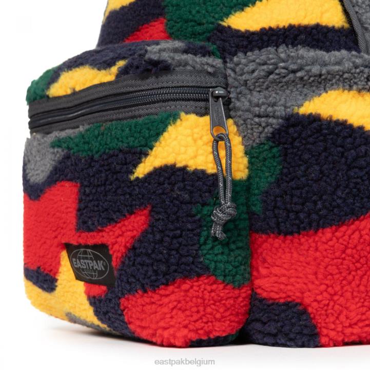 Eastpak gewatteerde pak'r schapenvacht camo rugzakken J2ZH120