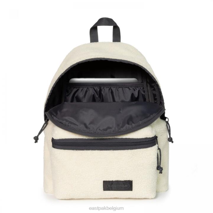 Eastpak gewatteerde pak'r schapenvacht wit rugzakken J2ZH104