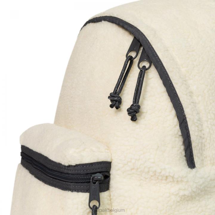 Eastpak gewatteerde pak'r schapenvacht wit rugzakken J2ZH104