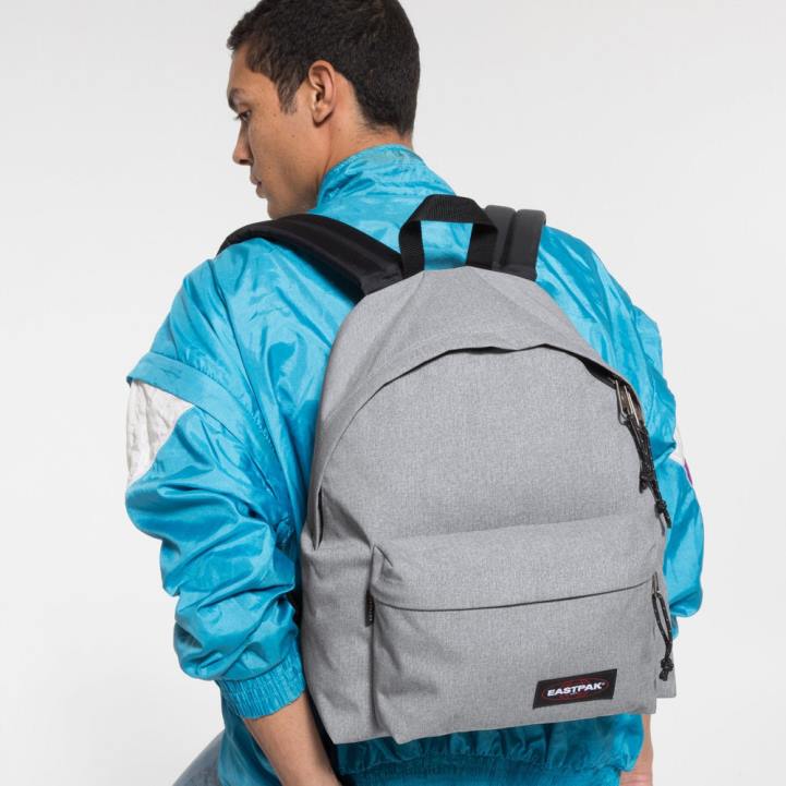 Eastpak gewatteerde pak'r zondag grijs rugzakken J2ZH105