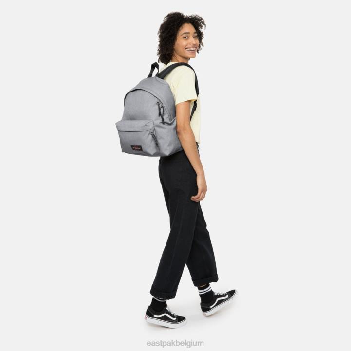 Eastpak gewatteerde pak'r zondag grijs rugzakken J2ZH105
