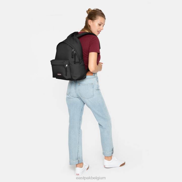 Eastpak gewatteerde pak'r zwart rugzakken J2ZH79