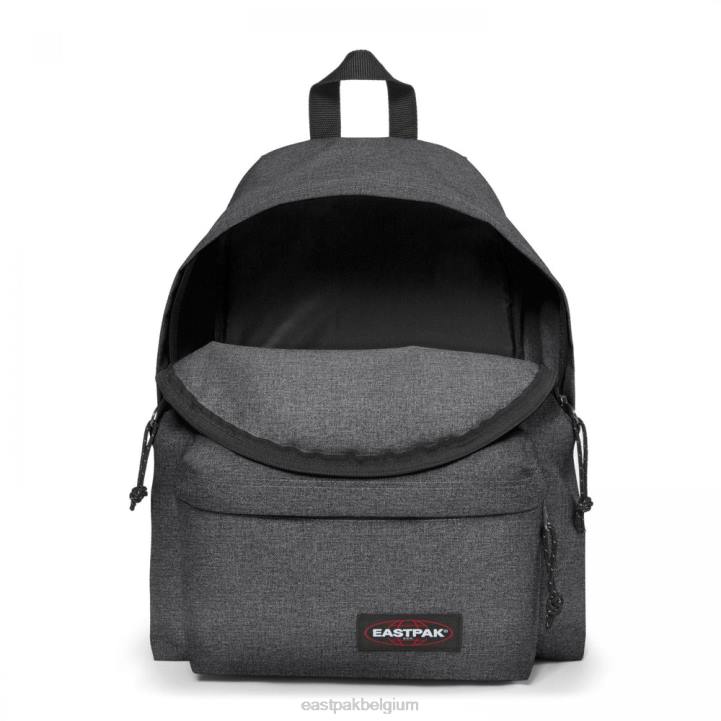 Eastpak gewatteerde pak'r zwarte denim rugzakken J2ZH100