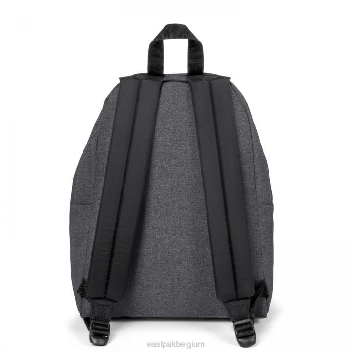 Eastpak gewatteerde pak'r zwarte denim rugzakken J2ZH100
