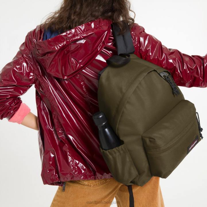 Eastpak gewatteerde zippl'r + leger olijf rugzakken J2ZH93