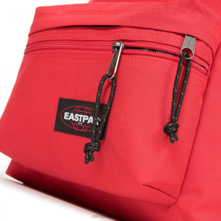 Eastpak gewatteerde zippl'r + matroos rood rugzakken J2ZH98
