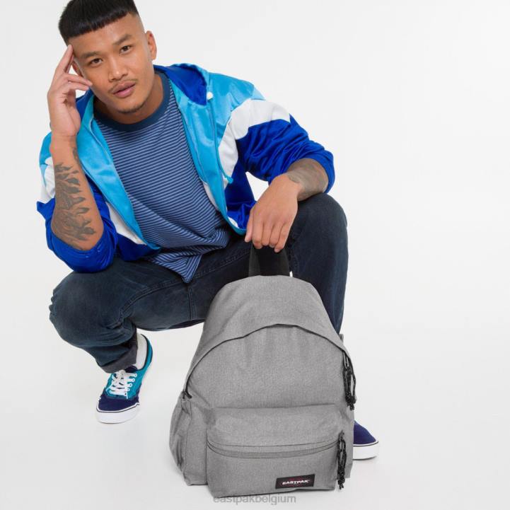 Eastpak gewatteerde zippl'r + zondag grijs rugzakken J2ZH89