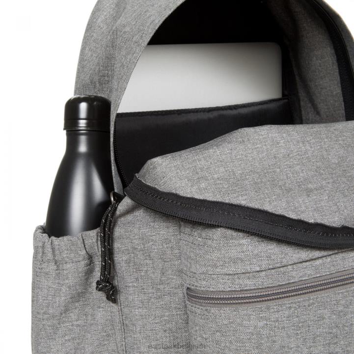 Eastpak gewatteerde zippl'r + zondag grijs rugzakken J2ZH89