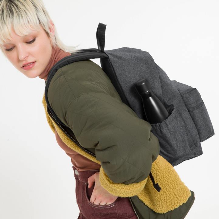 Eastpak gewatteerde zippl'r + zwarte denim rugzakken J2ZH85