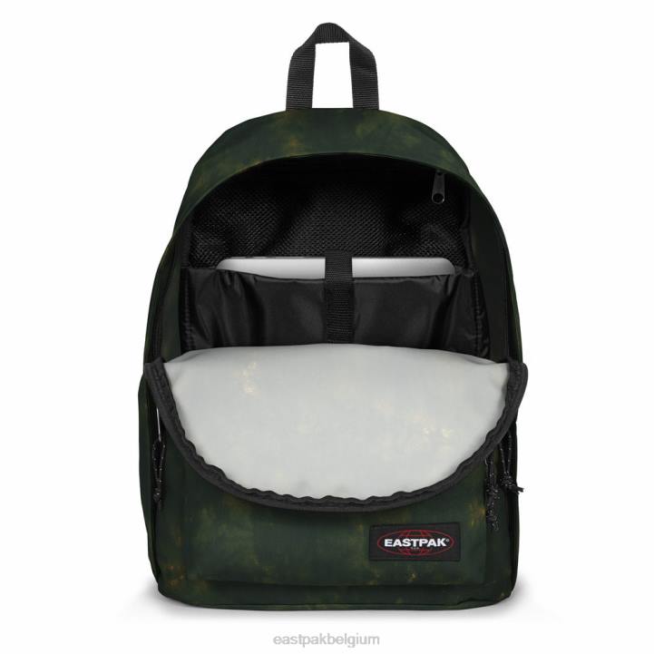 Eastpak kantoor zippl'r camo kleurstof kaki rugzakken J2ZH129