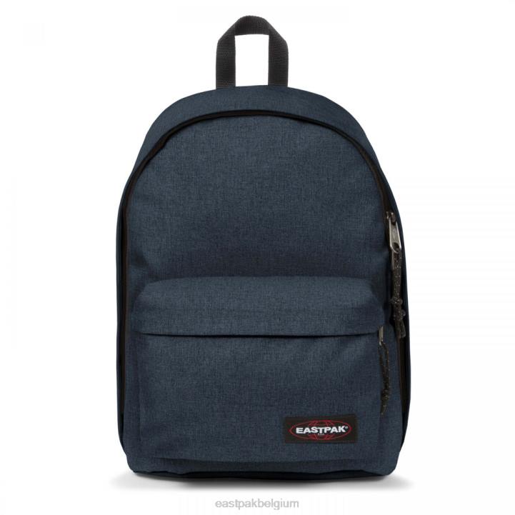 Eastpak niet op kantoor driedubbel denim rugzakken J2ZH119