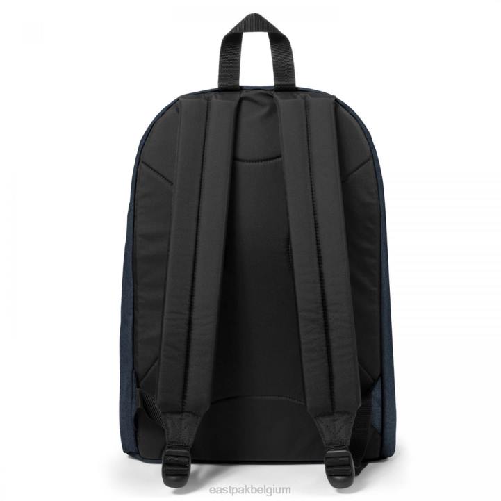 Eastpak niet op kantoor driedubbel denim rugzakken J2ZH119