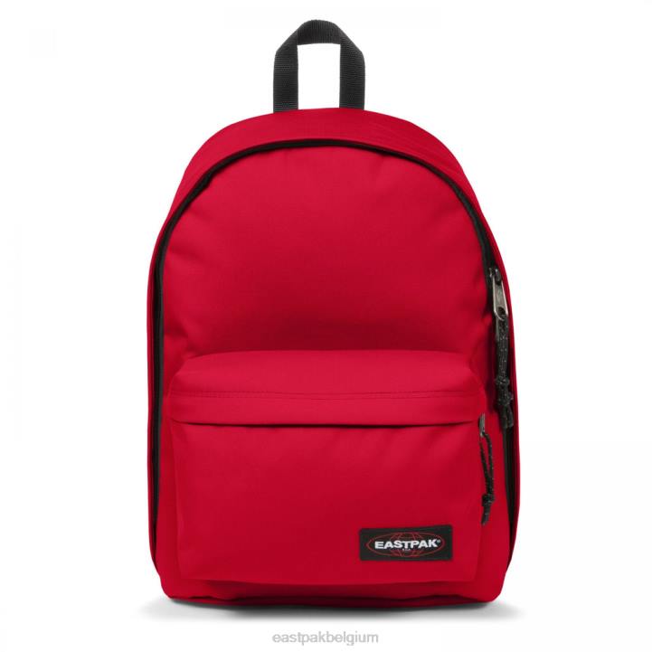 Eastpak niet op kantoor matroos rood rugzakken J2ZH114