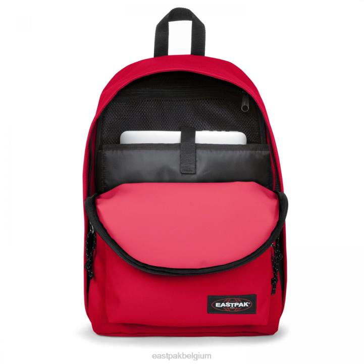 Eastpak niet op kantoor matroos rood rugzakken J2ZH114