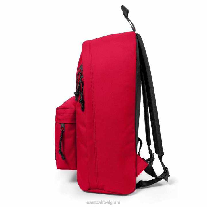 Eastpak niet op kantoor matroos rood rugzakken J2ZH114