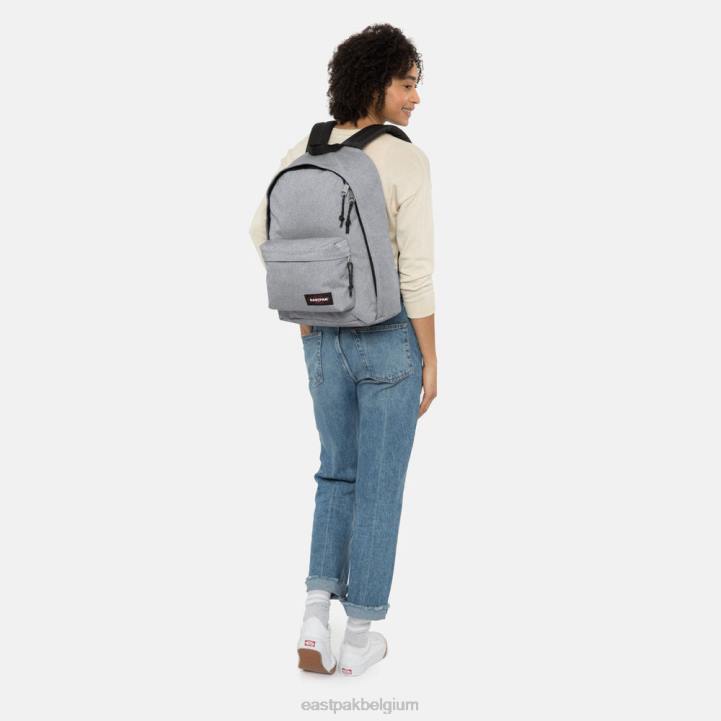 Eastpak niet op kantoor zondag grijs rugzakken J2ZH99