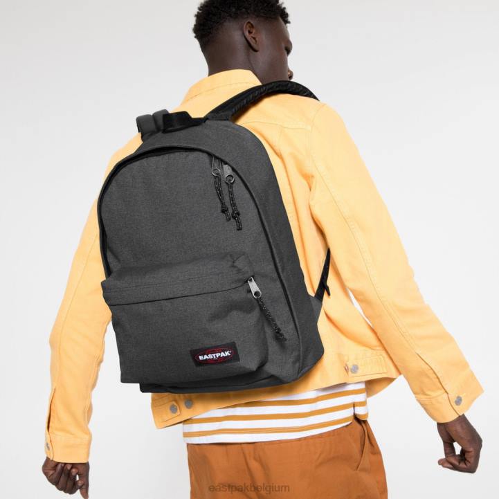 Eastpak niet op kantoor zwarte denim rugzakken J2ZH116