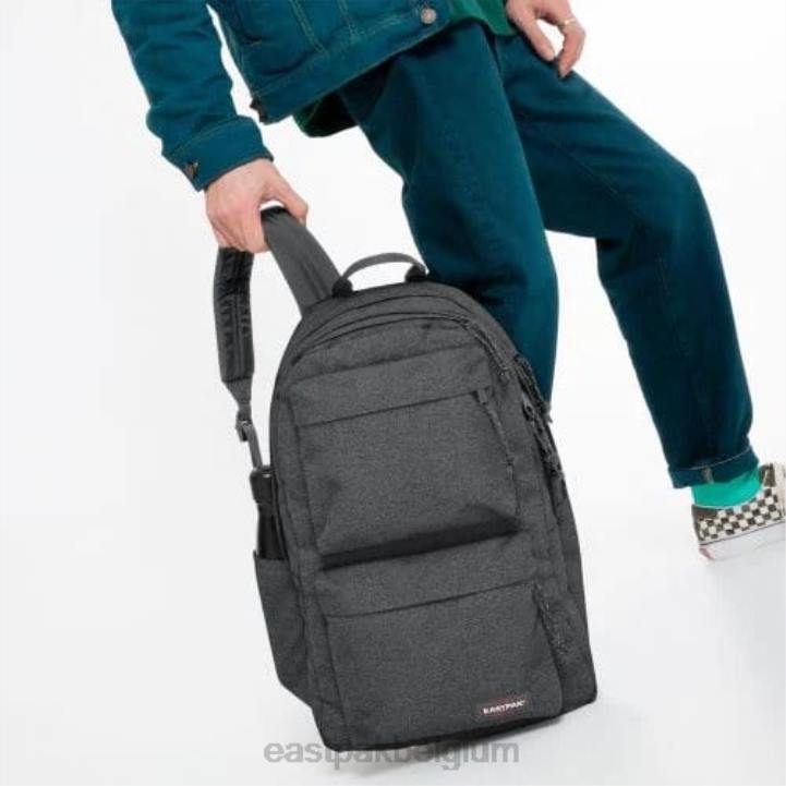 Eastpak parton zwarte denim rugzakken J2ZH109