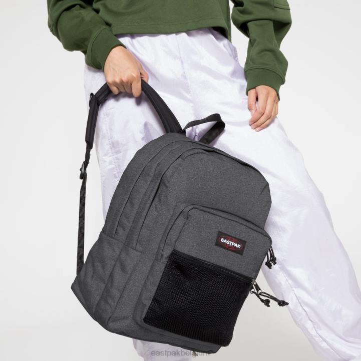 Eastpak toppunt zwarte denim rugzakken J2ZH111