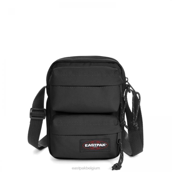 Eastpak de ene verdubbeld zwart schoudertas J2ZH240