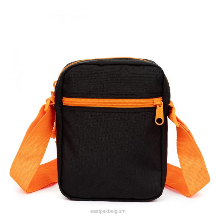 Eastpak degene contrast kwaliteit oranje schoudertas J2ZH260