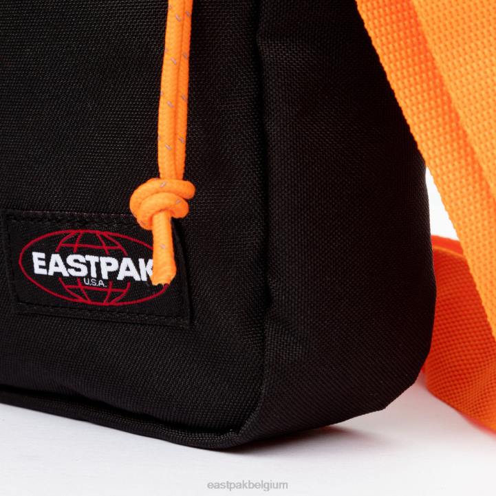 Eastpak degene contrast kwaliteit oranje schoudertas J2ZH260