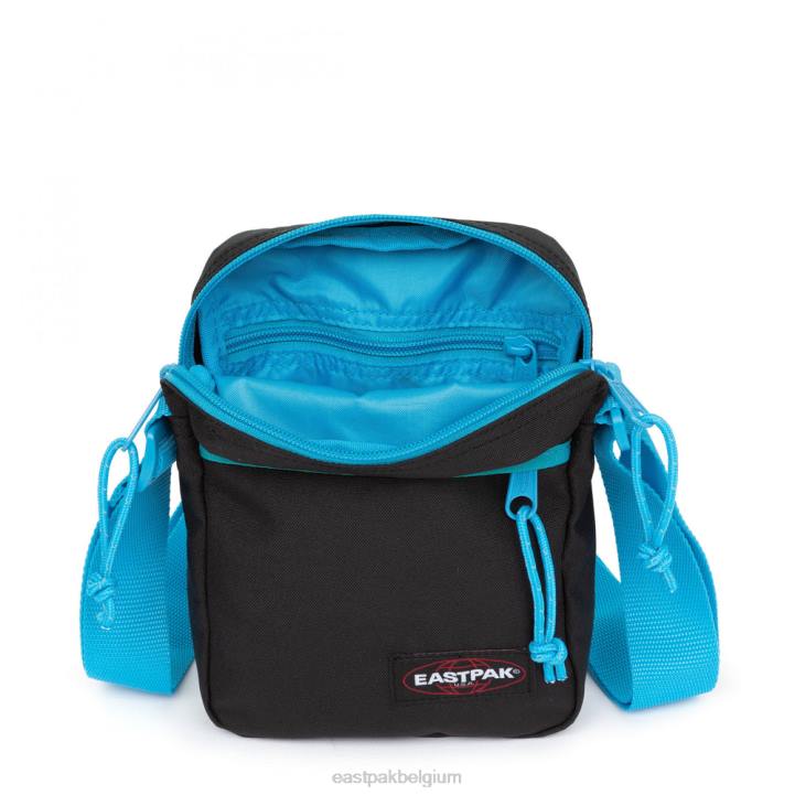 Eastpak degene contrastgraad blauw schoudertas J2ZH261