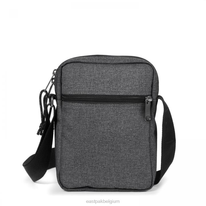 Eastpak degene zwarte denim schoudertas J2ZH245