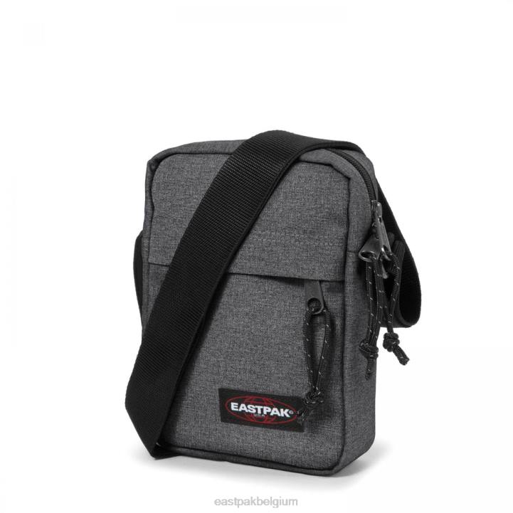 Eastpak degene zwarte denim schoudertas J2ZH245