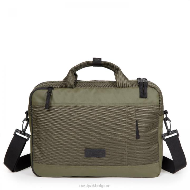 Eastpak handelen verbind kaki schoudertas J2ZH279
