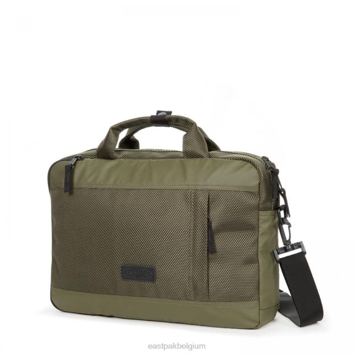 Eastpak handelen verbind kaki schoudertas J2ZH279