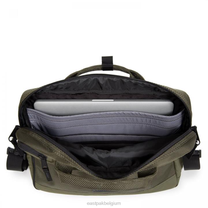 Eastpak handelen verbind kaki schoudertas J2ZH279