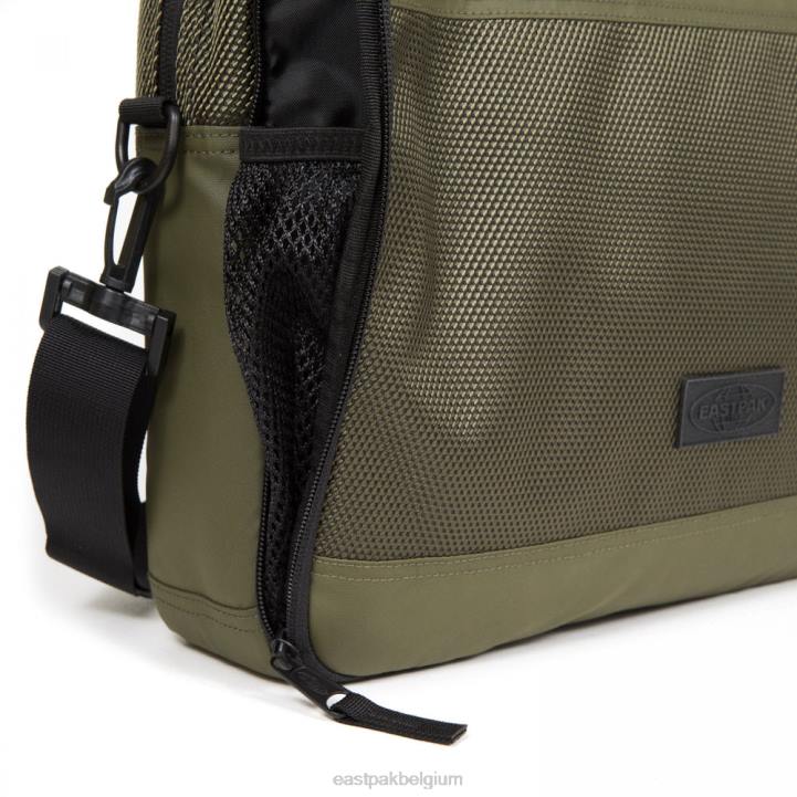 Eastpak handelen verbind kaki schoudertas J2ZH279