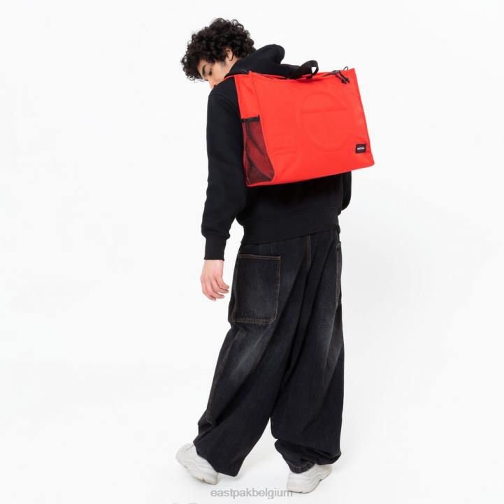 Eastpak Telfar-shopper l rood schoudertas J2ZH281
