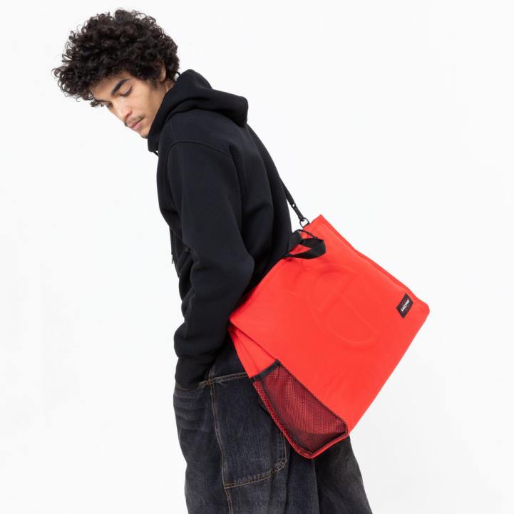 Eastpak Telfar-shopper l rood schoudertas J2ZH281