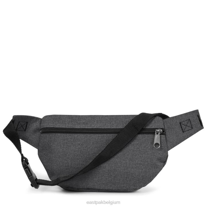 Eastpak doggy bag zwart spijkerstof ultra maritiem Tassen J2ZH299