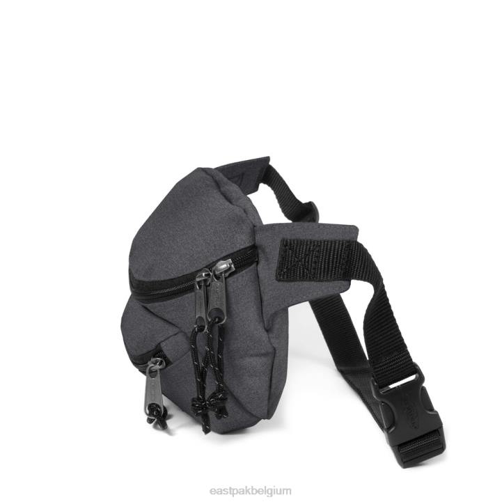 Eastpak doggy bag zwart spijkerstof ultra maritiem Tassen J2ZH299
