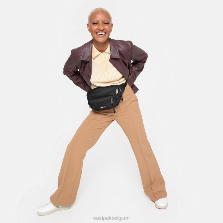 Eastpak doggybag zwart zwarte denim Tassen J2ZH286