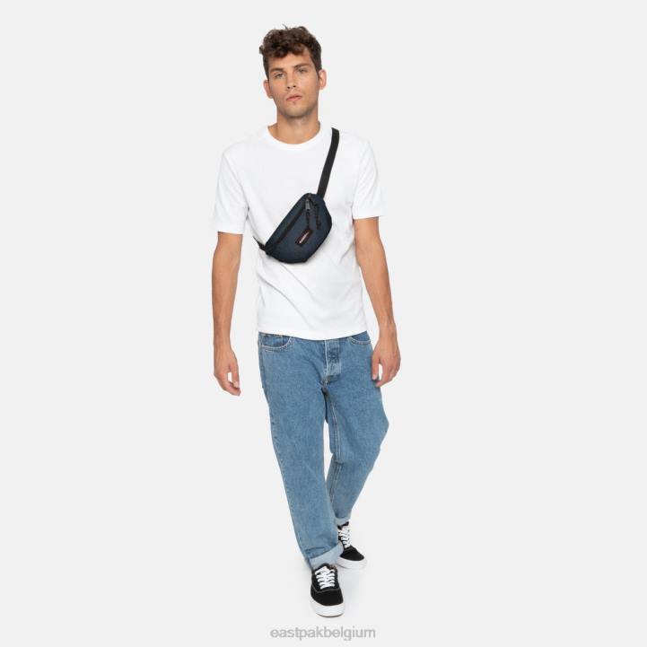 Eastpak springer driedubbel denim Tassen J2ZH293