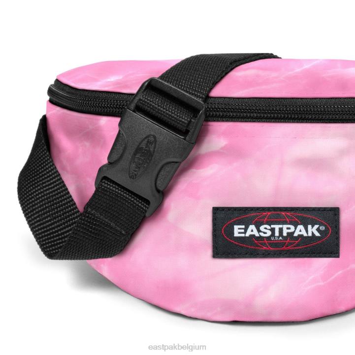 Eastpak springer gemarmerd roze Tassen J2ZH311