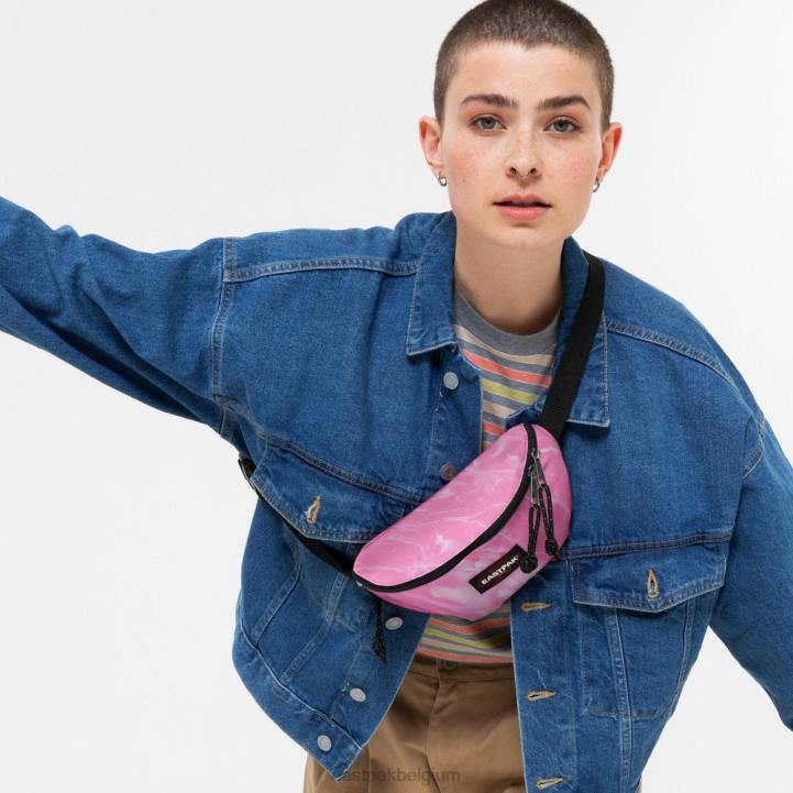 Eastpak springer gemarmerd roze Tassen J2ZH311