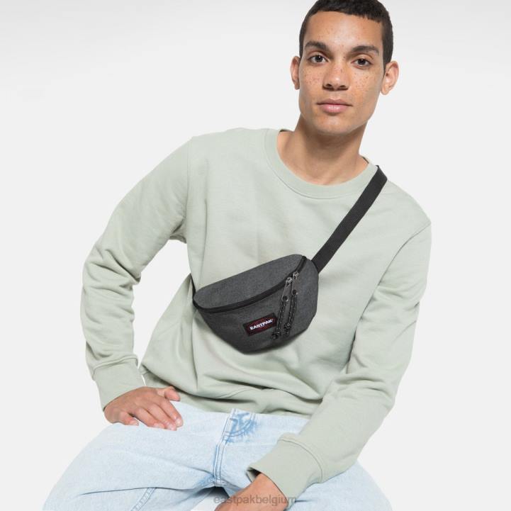 Eastpak springer zwarte denim Tassen J2ZH290
